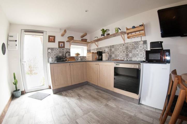 Gîte pour 4 personnes, avec Terrasse ainsi que Jardin et Vue à Vaucelles