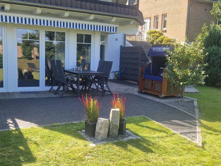 Ferienwohnung für 2 Personen, mit Garten und Terrasse, kinderfreundlich in Wees