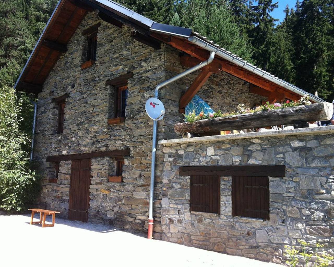 Charmantes Haus in Séez mit Bergblick, Kamin in La Rosière, Séez
