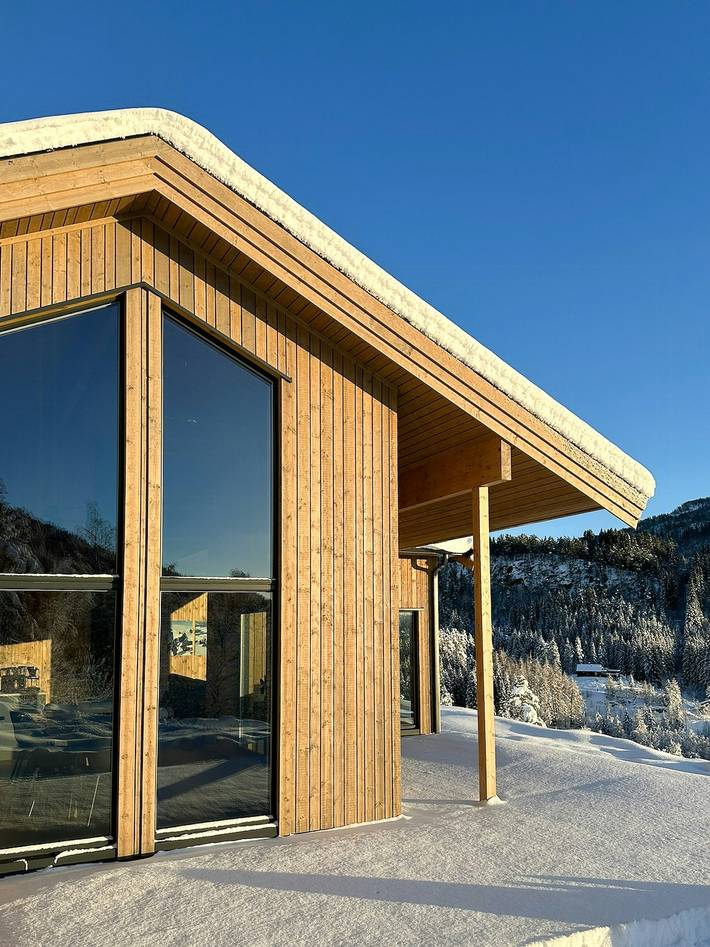 Hütte inmitten von unvergleichlichen Wandermöglichkeiten in Sognefjord