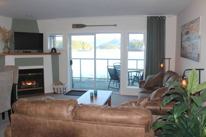 Vakantiewoning voor 5 personen, met terras en uitzicht in Tofino