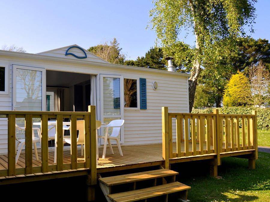 Camping Le Raguènes Plage  - Mobilhome 4 personas - Glenan in Raguenes, Névez
