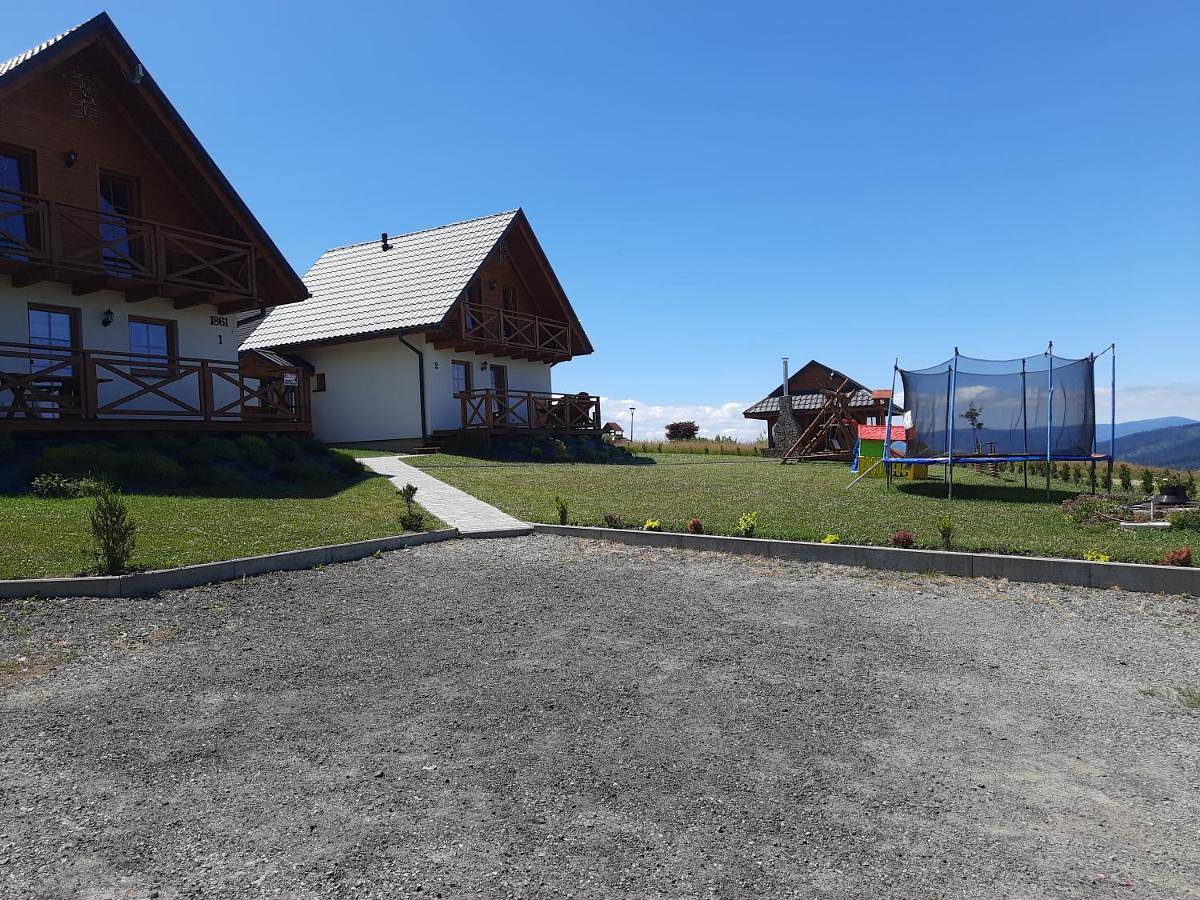 Domki na Beskidzie in Istebna, Karpaty (Polska)