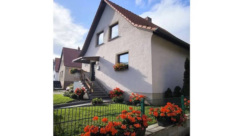 Ferienhaus für 6 Personen, mit Terrasse und Pool, mit Haustier in Quedlinburg
