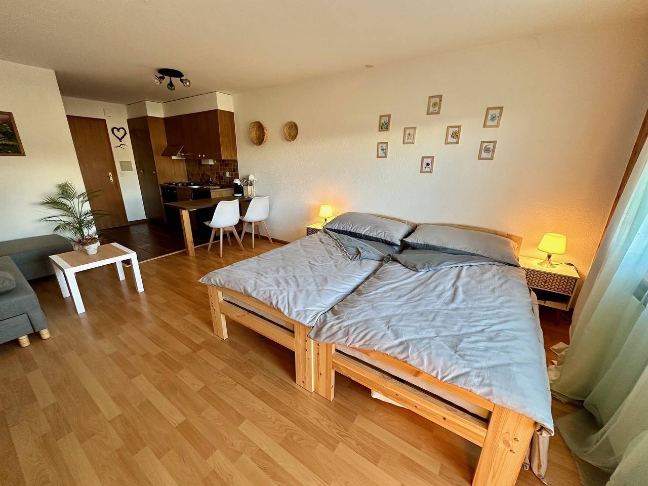 Ganze Wohnung, Eperons du Ciel n°176, hübsches Studio in Nax gelegen in Mont-Noble, Walliser Alpen