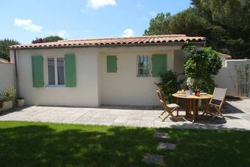 Gîte pour 2 personnes, avec jardin à Le Bois-Plage-en-Ré