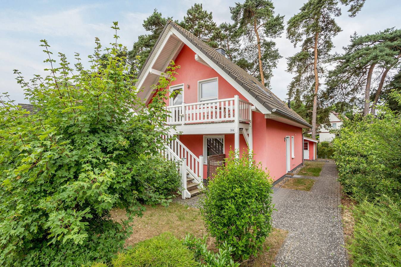 Ganze Wohnung, Apartment 'Haus K 104 Eg' mit privater Terrasse, Sauna und Kamin in Röbel, Müritz