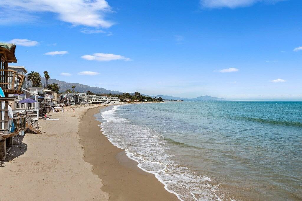 Chic and Blissful Beachfront Home Right on Miramar Beach! in Montecito, Santa Barbara County