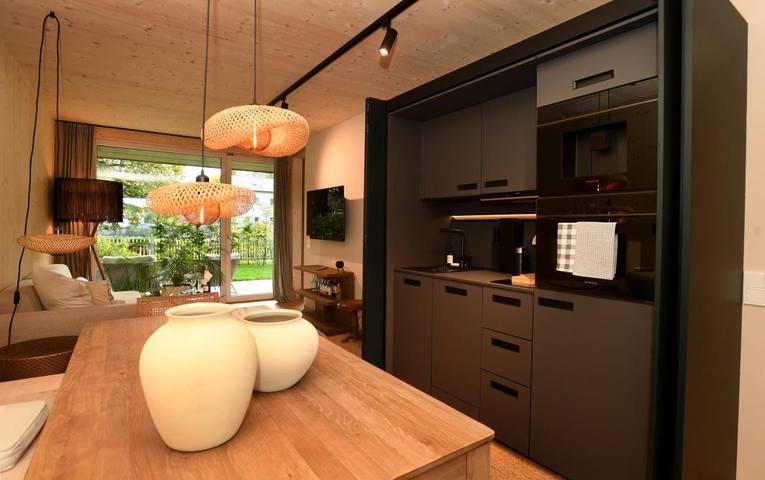 Ferienwohnung für 2 Personen, mit Terrasse und Garten