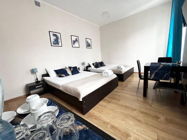 Ośrodek wypoczynkowy dla 5 osób, z widok w Łódź