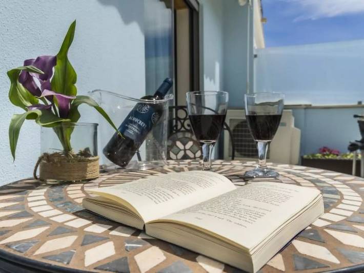 Apartamento de férias para 4 pessoas, com terraço em Sesimbra