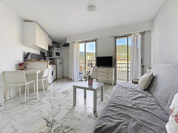 Gîte pour 2 personnes, avec balcon dans Gare De Nice Riquier - 3