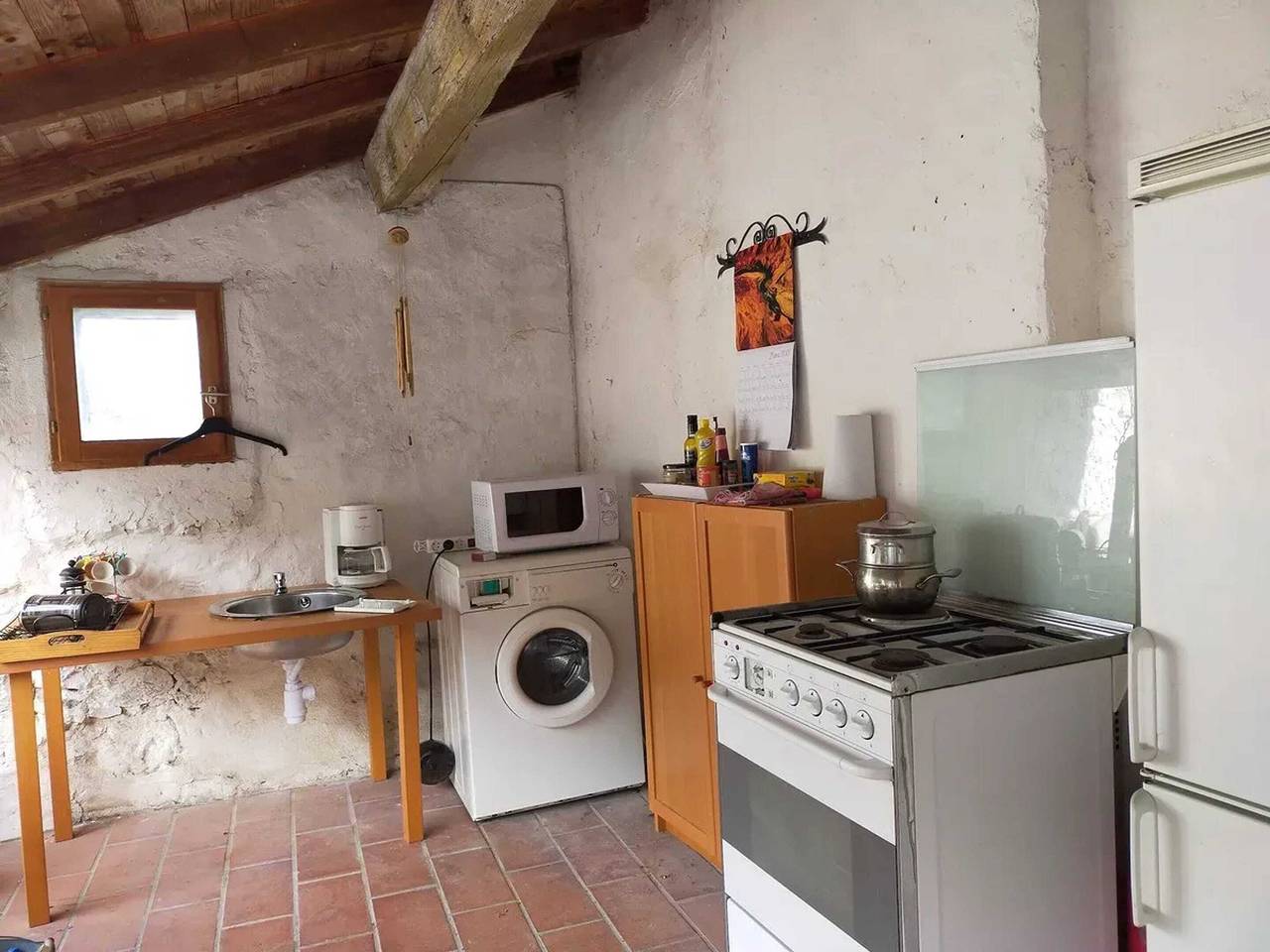 Appartement entier, Appartement dans la ville médiévale de Sauve avec terrasse in Sauve, Région du Vigan