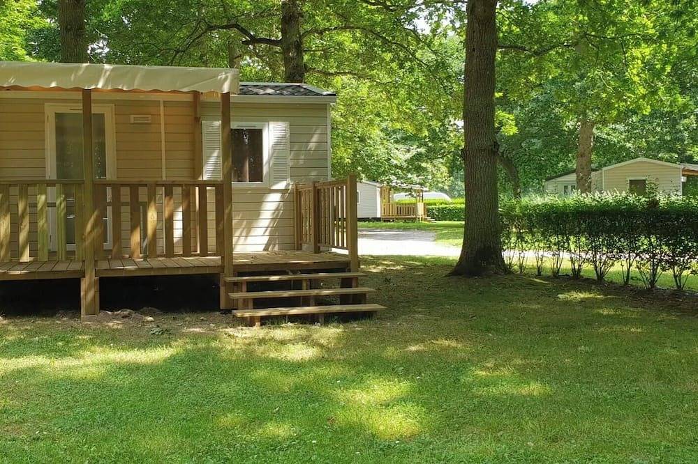 Zecamping 4 étoiles piscine dog friendly club enfant mobil-home 18m2 in Sainte-Nathalène, Périgord Noir