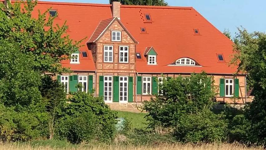 Ferienwohnung für 4 Personen, mit Garten in Krusenhagen