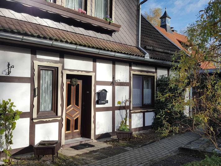 Ferienwohnung für 3 Personen, mit Garten in Sorge