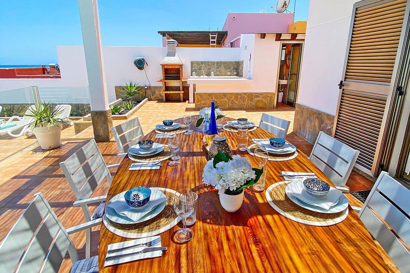 Villa voor 6 personen met terras in Las Salinas, Antigua