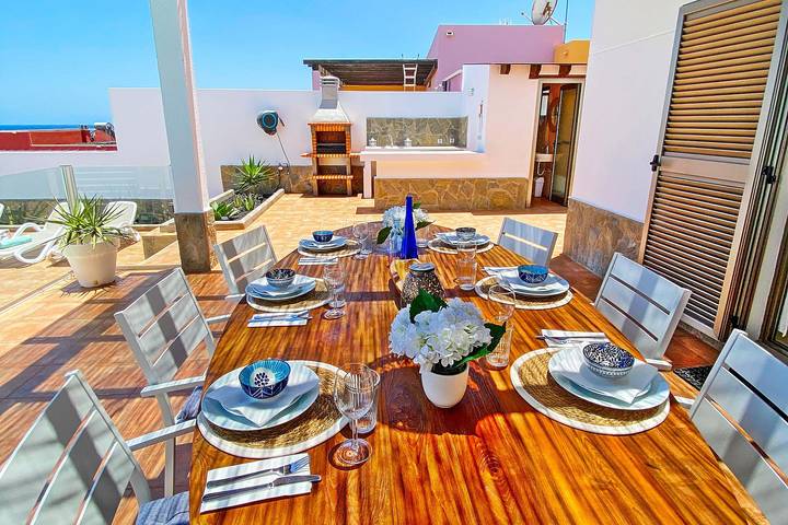 Casa rural para 6 personas, con terraza en Antigua - 3