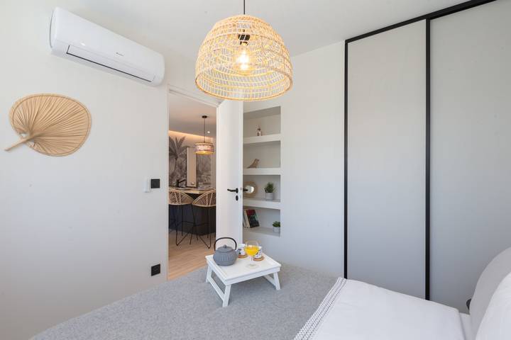 Gîte pour 4 personnes, avec Balcon dans Gare d'Annecy