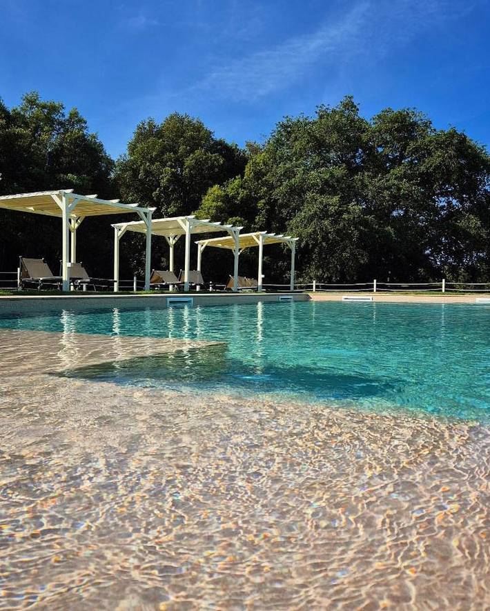 Ferienwohnung für 6 Personen, mit Ausblick und Pool sowie Garten, mit Haustier - 1