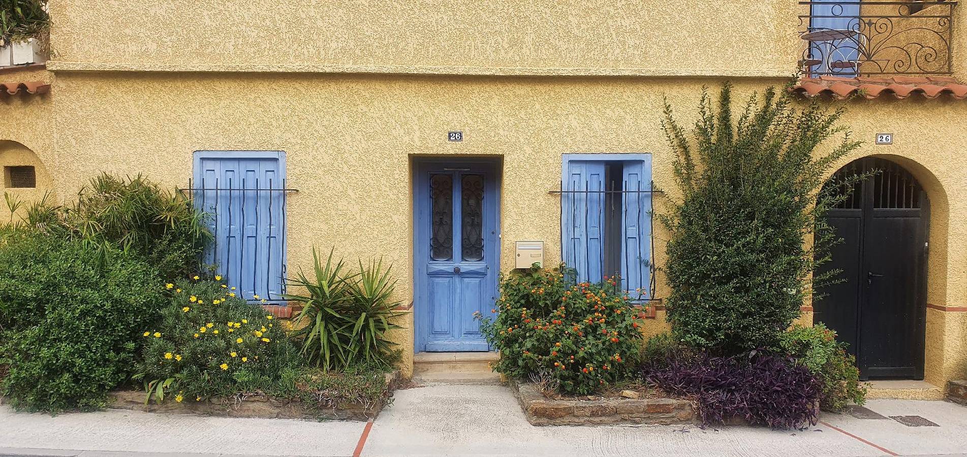 Appartement de vacances entier, Petit studio avec vue superbe sur la mer et le port de plaisance in Côte Vermeille, Banyuls-sur-Mer