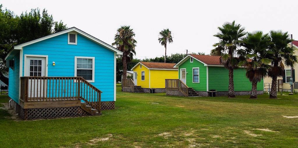 Bayshore Lodge 123 Hütte # 1 Vermietung Port O Connor Tx in Port O'Connor, Matagorda Bay