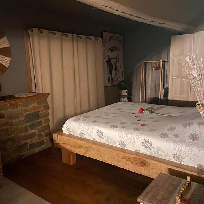 Gîte pour 4 personnes, avec piscine et sauna ainsi que balcon et jacuzzi à Theux - 2