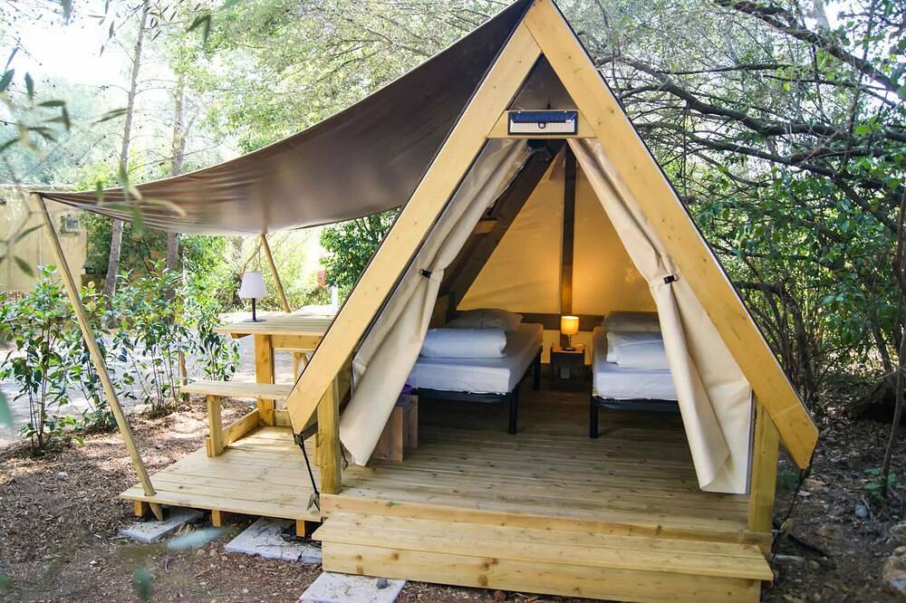 Lodge Mini Cannelle 6m² max 2 personnes 2 personnes in Carqueiranne, Côte méditerranéenne (France)