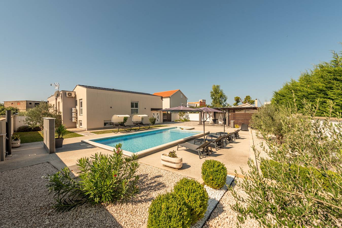 Villa Miranda with pool in Nin, Zadar