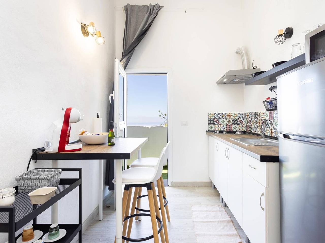 Apartamento entero, Apartamento de vacaciones para 2 personas con balcón in Araya, Candelaria