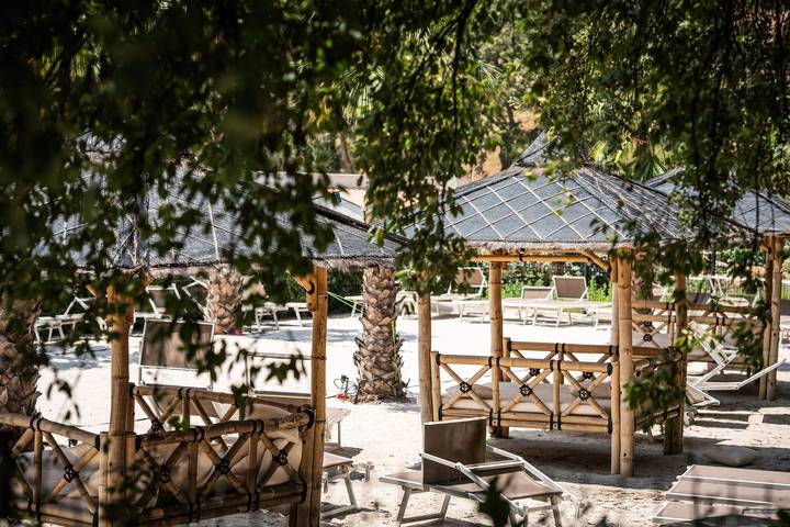 Premium Mobilheim 3 Zimmer 2 Badezimmer 4 Personen Klimatisiert in La Garde-Freinet, Mittelmeerküste (Frankreich)