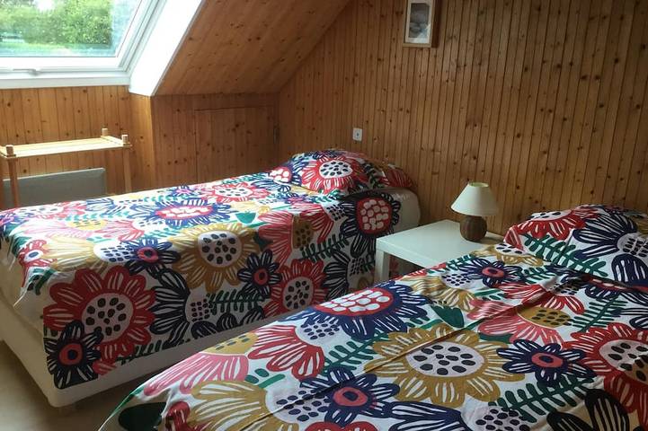 Location de vacances pour 6 personnes, avec terrasse et jardin dans Plage Kerleven - 3