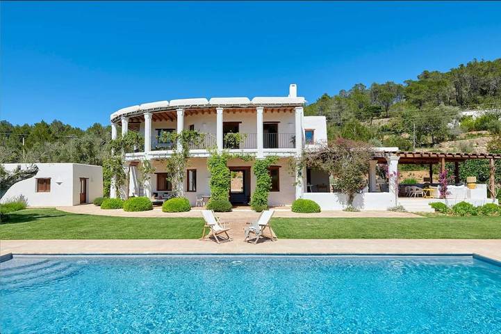 Ferienhaus für 11 Personen, mit Balkon und Terrasse sowie Garten und Pool in St Llorenc de Balafia - 2