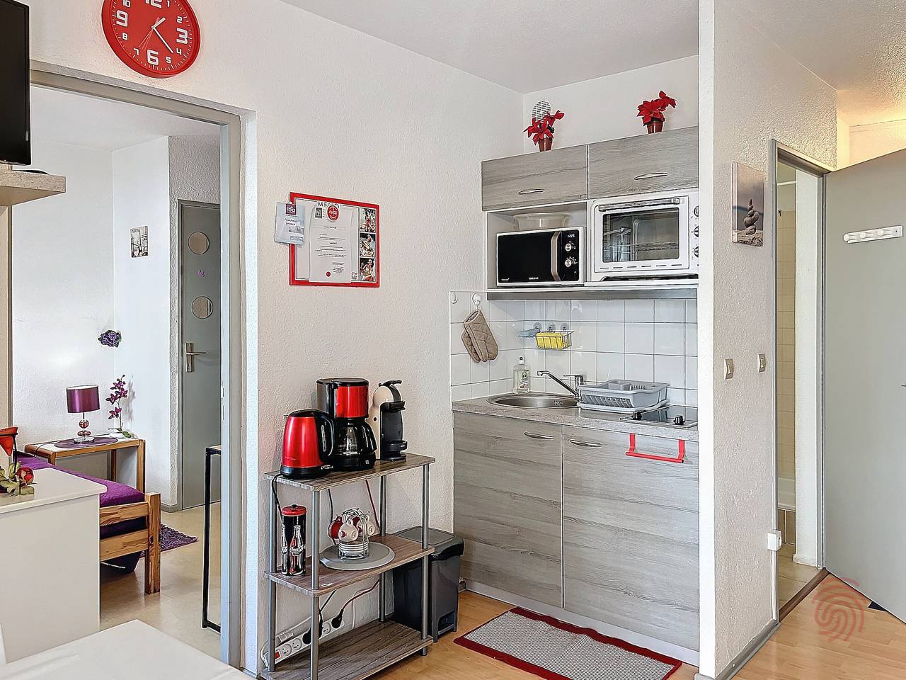 Appartement entier, Joli F2 avec balcon, animaux acceptés in Lamalou-les-Bains, Région de Béziers