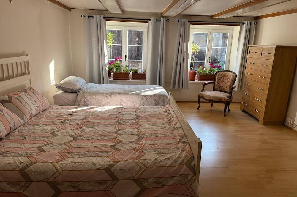 Ganze Wohnung, Landhaus 18. Jh. nahe Basel | Wlan, Parkplatz, Jura, Paare, Familien & Gruppen in Waldenburg (Schweiz), Aargau-Basel