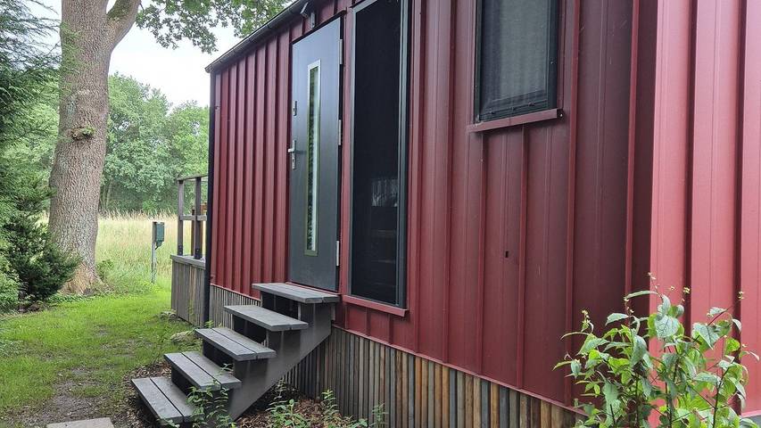 Hütte für 2 Personen, mit Garten und Balkon in der Lüneburger Heide