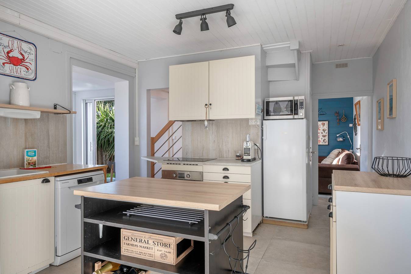 Haus 30m vom Meer entfernt - Garten für 4 in La Bernerie-en-Retz, Côte de Jade