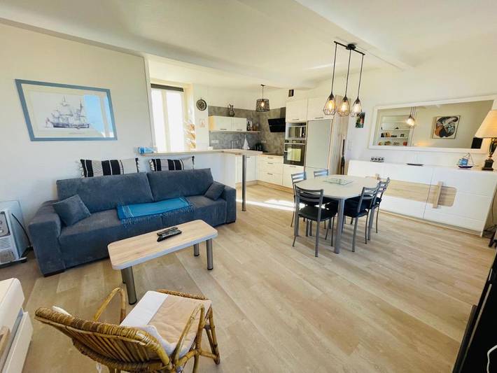 Apartamento de vacaciones para 6 personas, con vistas y jardín - 1