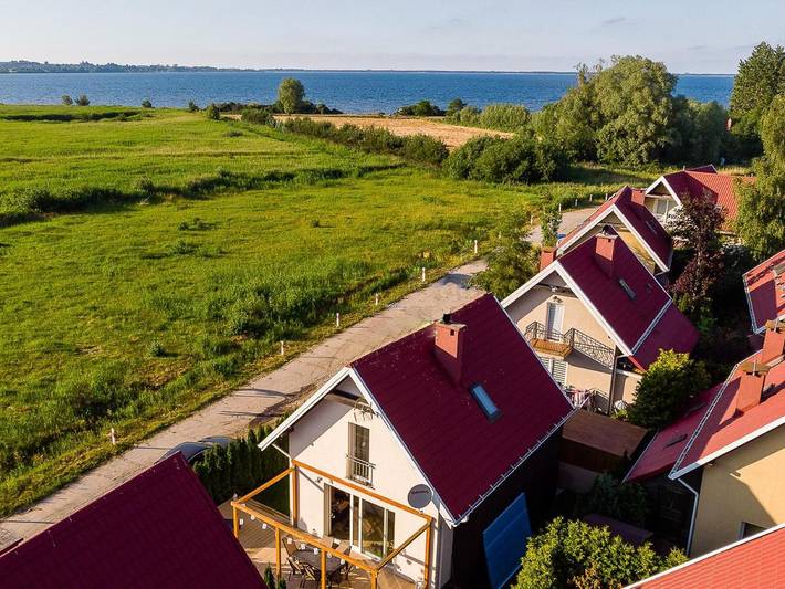 Ferienhaus für 7 Personen, mit Garten und Ausblick