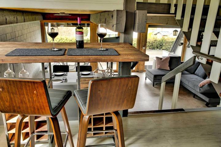 Ferienhaus für 5 Personen, mit Terrasse und Garten sowie Ausblick