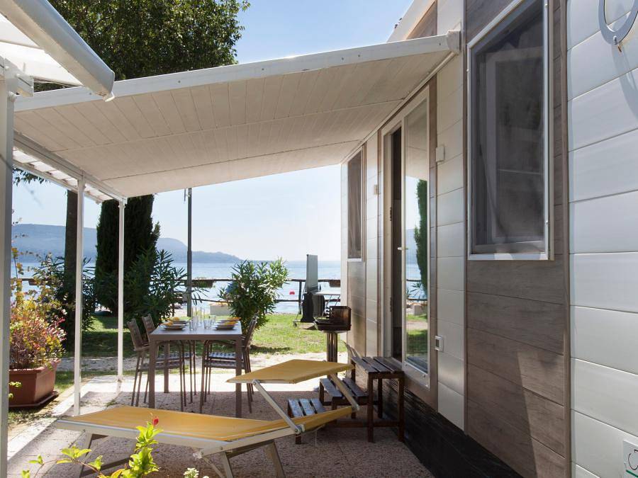 Villaggio Turistico Maderno - Mobilhome 4 personas - Con Vista Lago 24m in Maderno, Toscolano-Maderno