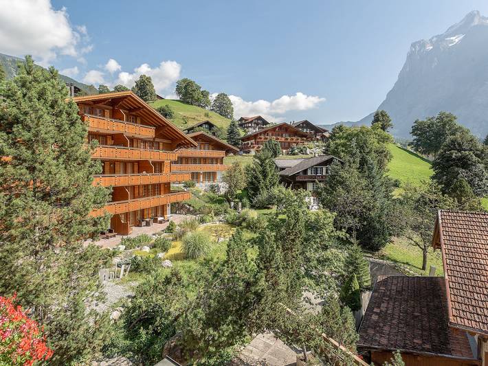 Ferienwohnung für 2 Personen, mit Terrasse und Garten in Grindelwald