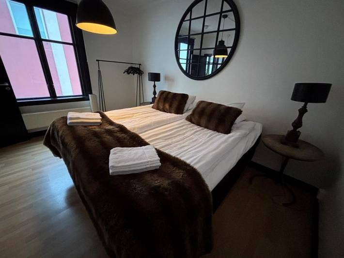 Appart’hôtel pour 2 personnes, avec balcon