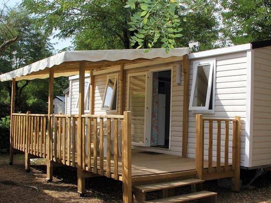 Camping Sun Camping - Mobilheim 6 personen - Premium 3 Zimmer (Ankunft am Sonntag) 1/6 Pers. in Sampzon, Ardèche