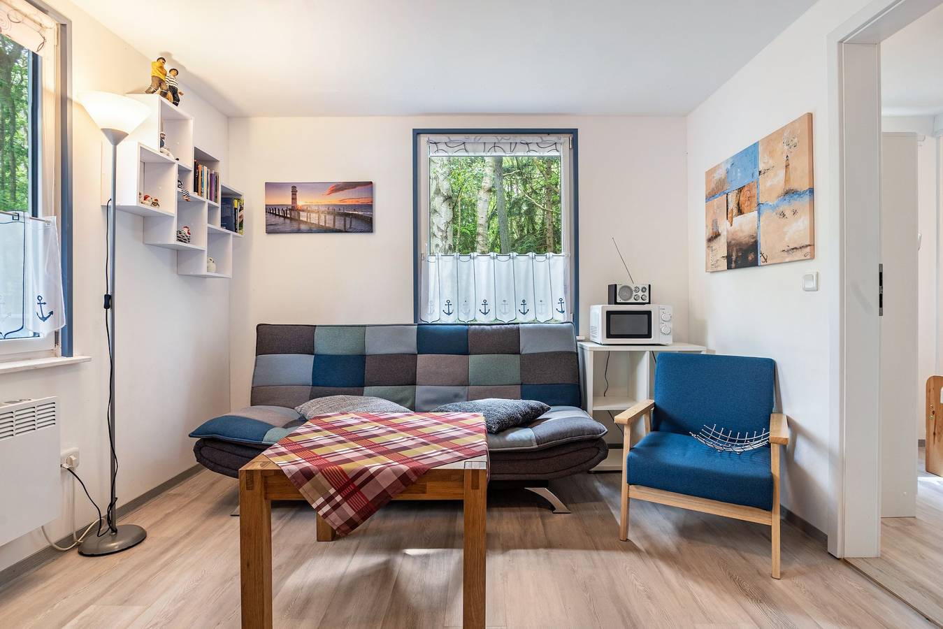 Bungalow 'Bungalow Bark Sedov, Bgl 3' mit Privatterrasse und Wlan in Bakenberg, Dranske