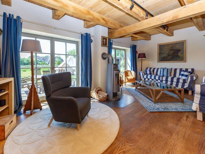 Ferienhaus für 6 Personen, mit Garten und Ausblick sowie Sauna und Terrasse, kinderfreundlich in Gager - 4