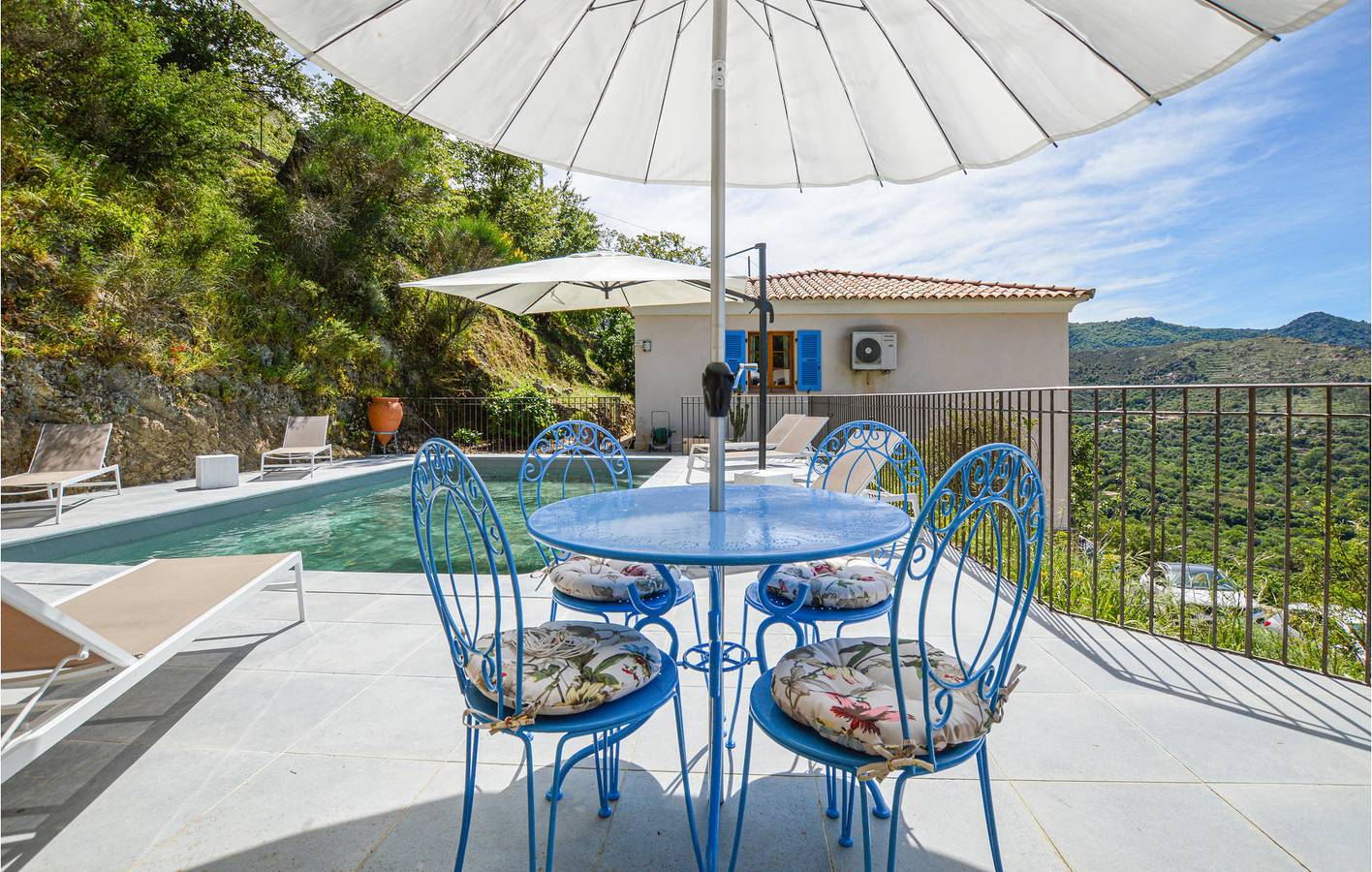 Apartamento con vistas al mar, piscina, terraza y aparcamiento - Cerca de Feliceto in Nessa, Region de Calvi