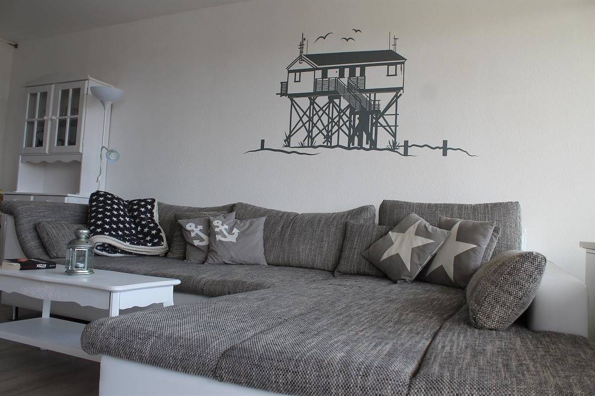 Ganze Ferienwohnung, Wolke 5 - Urlaub in der Parkwohnanlage Atlantic in St. Peter-Bad, St. Peter-Ording