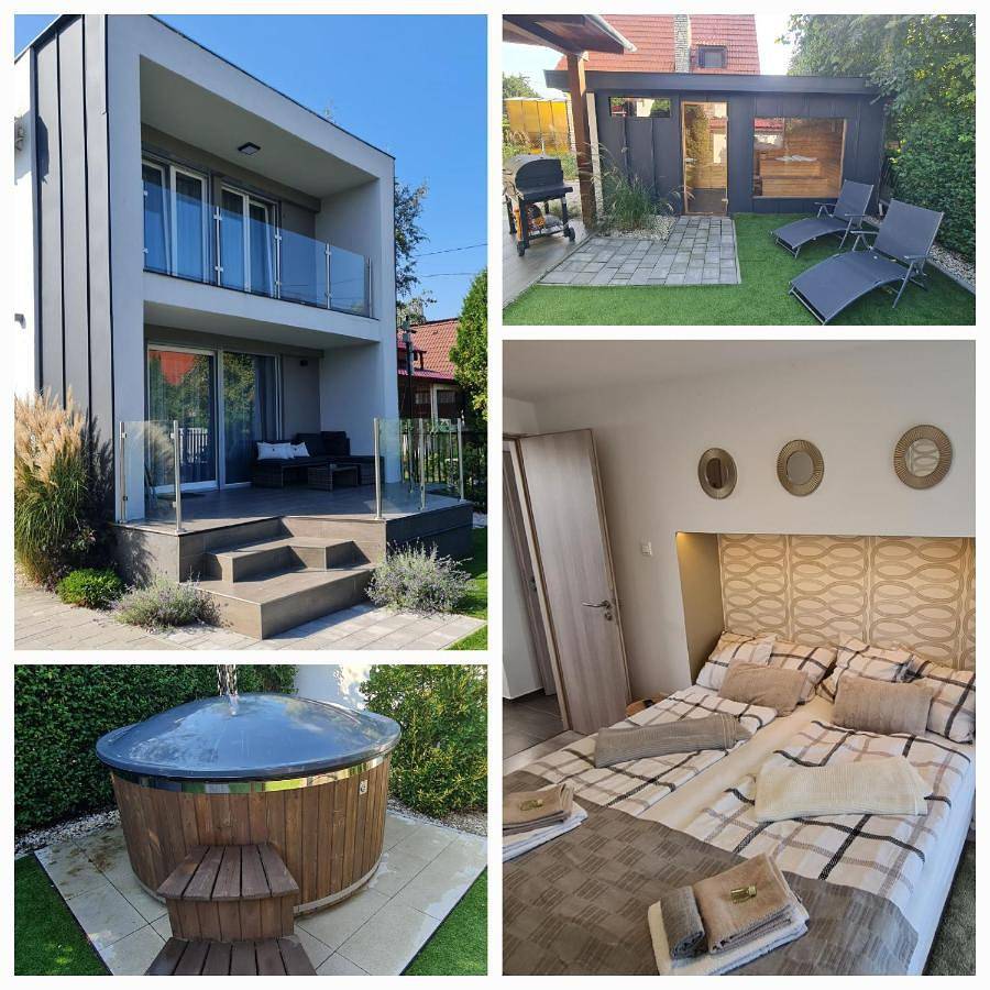 Fortunabeachhouse in Zamardi, Siófok und Umgebung