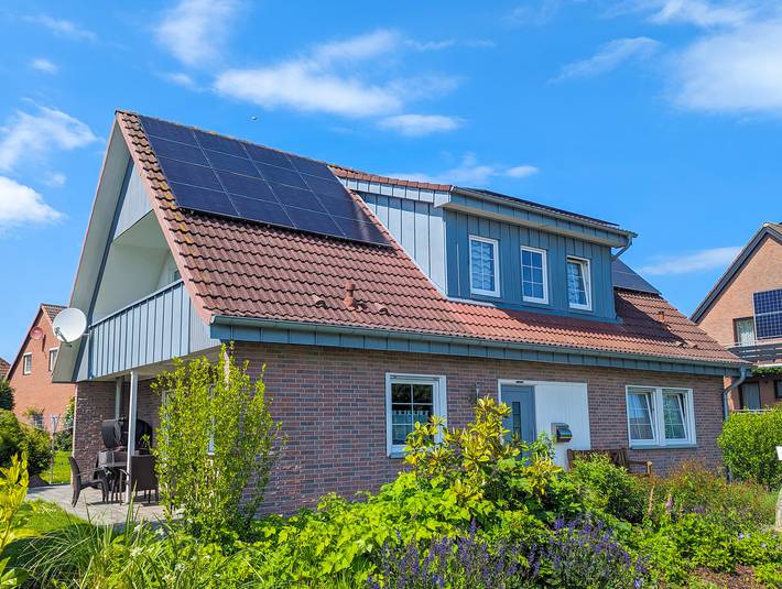 Ferienwohnung für 3 Personen, mit Garten und Balkon in 